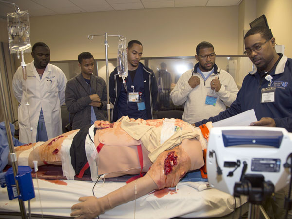 Recruitment day confronts drop in black male medical students