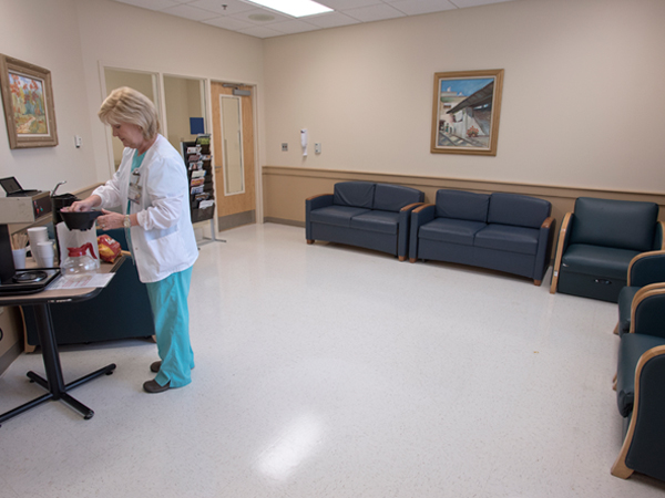 Departure lounge new amenity for discharged patients