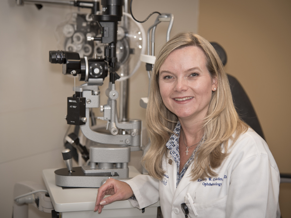 Crowder shapes vision for ophthalmology