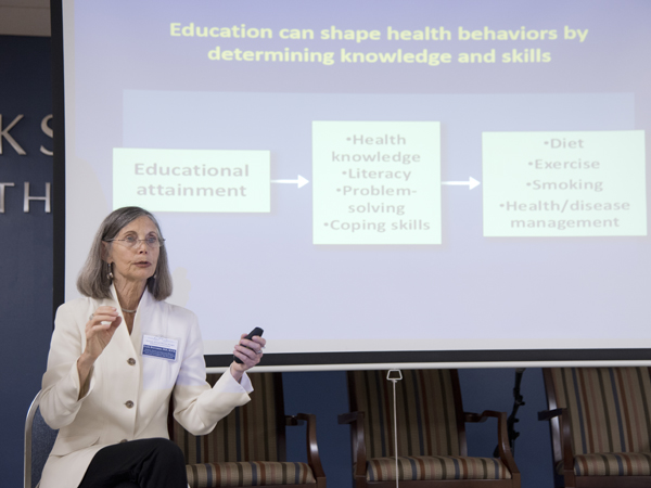 Braveman describes education's influence on health.