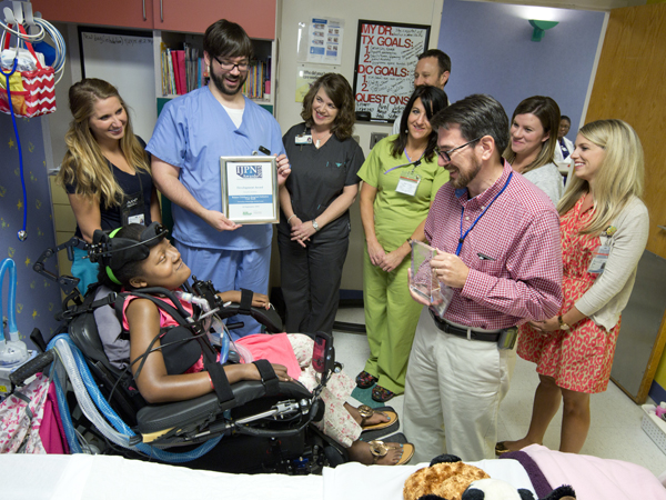 Children’s Palliative Care Team brings home international award