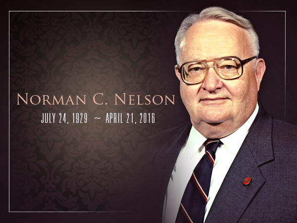 Norman Nelson, longest-serving vice chancellor, dies at 86