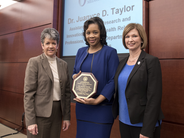 SHRP’s Taylor recognized for diversity efforts