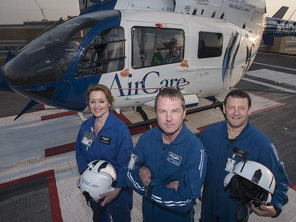 AirCare trio is cornerstone of UMMC’s medical air transport