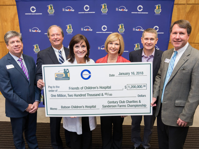 Video: Century Club Charities sets record with gift to Friends of Children's Hospital