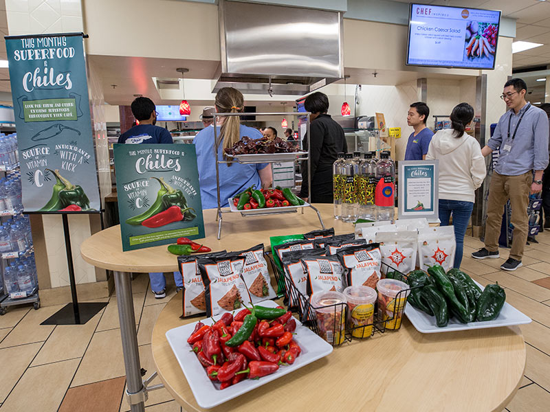 Revamped menu, mindful choices give cafeteria patrons healthy options
