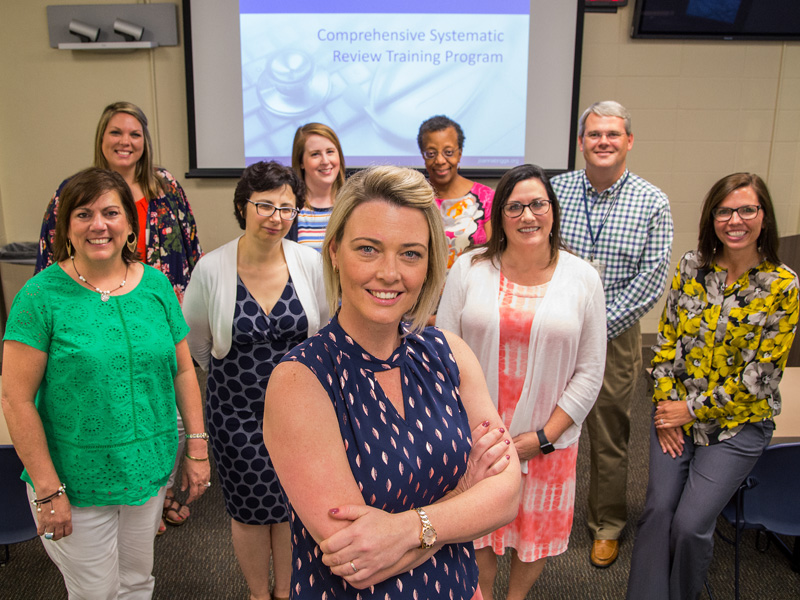 Those participating in the program are front row from the left, Robin Christian, Irina Benenson, Kylie Pruitt, Jacque Phillips and Michelle Palokas. Pictured in the back row from the left are Chelsie Andries, Elizabeth Hinton, Karen Winters and Christian Pruett.