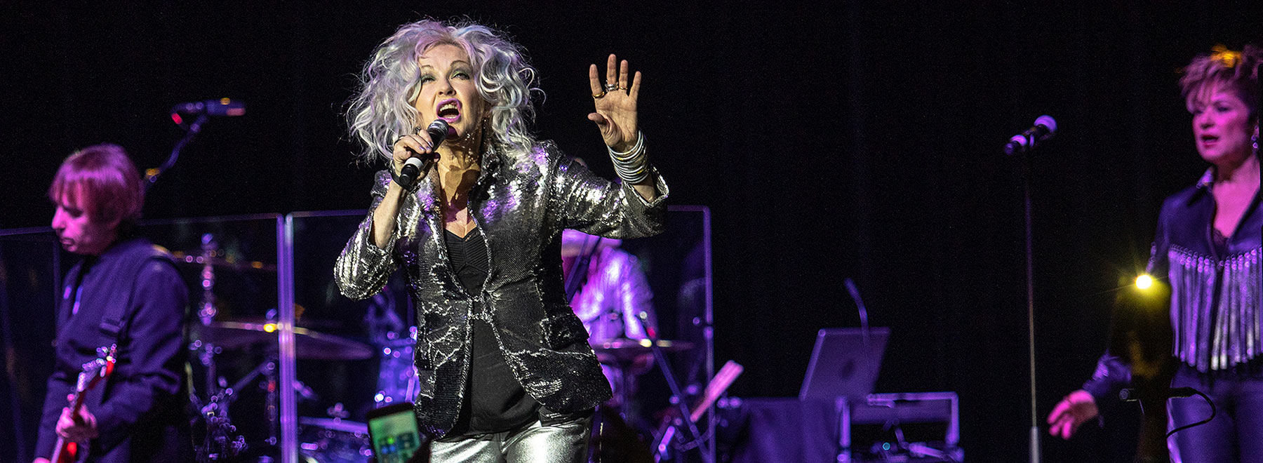 yndi Lauper perform one of the versatile singer-songwriter's many hits.