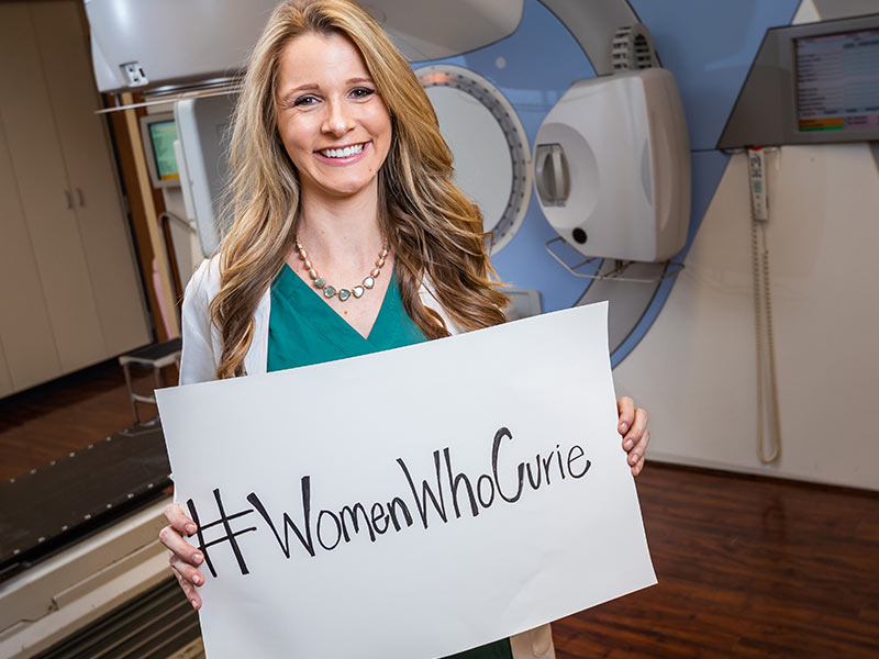 #WomenWhoCurie highlights female radiation oncologists