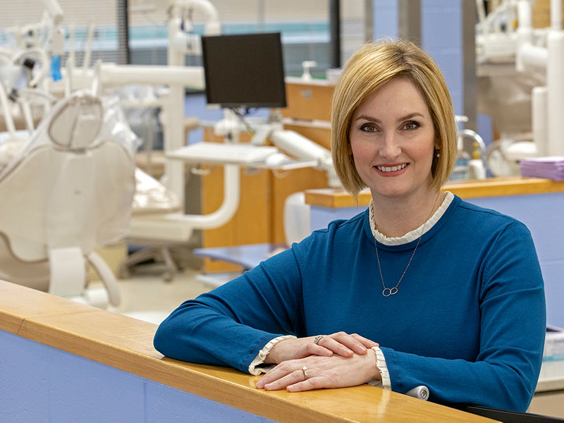 Dr. Elizabeth Carr has been named the new chair of dental hygiene in the University of Mississippi School of Dentistry.