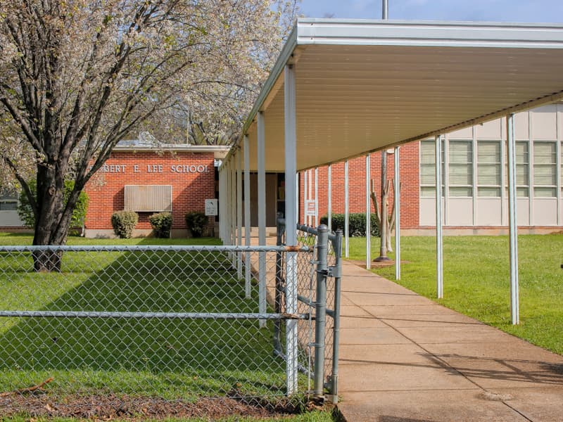 Robert E. Lee Elementary School, located on Judy Street in Jackson, is now officially called Shirley Elementary. School district officials plan to change the physical sign soon. (Photo courtesy of Jackson Public Schools)