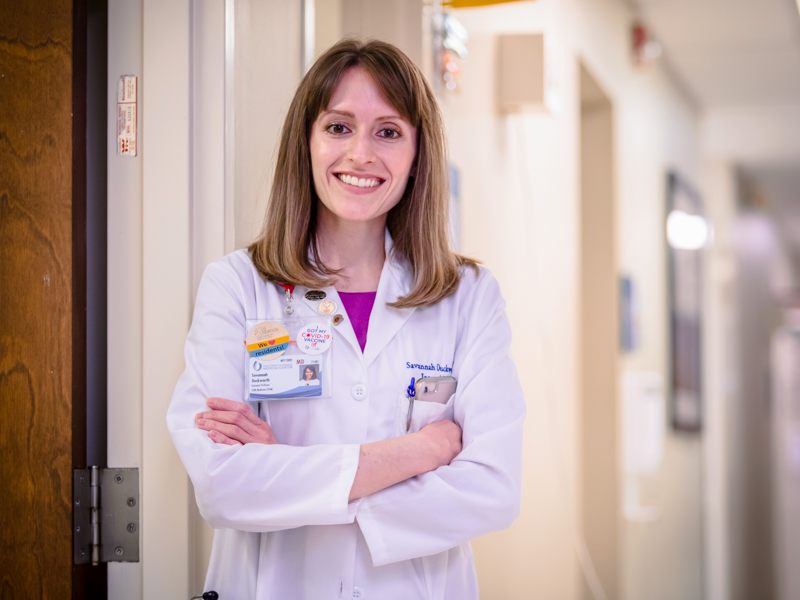 Dr. Savannah Duckworth's agonizing experience with disease several years ago during a mission trip has increased her empathy for patients who need her help.
