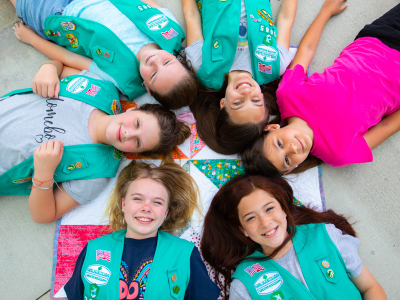 Girl Scouts sew up Bronze Awards with NICU quilting project