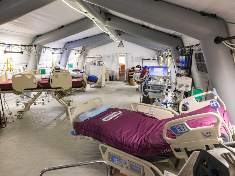 Samaritan's Purse COVID-19 field hospital to open Wednesday