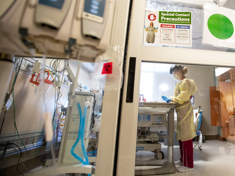 Omicron surge creates unprecedented staff shortages as hospitalizations rise