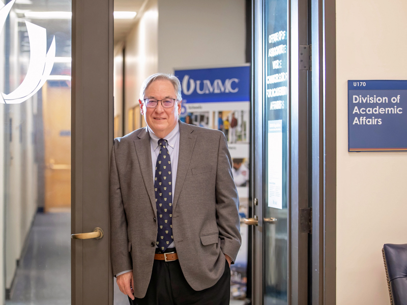 Dr. Ralph Didlake is retiring this week from his post in academic affairs.