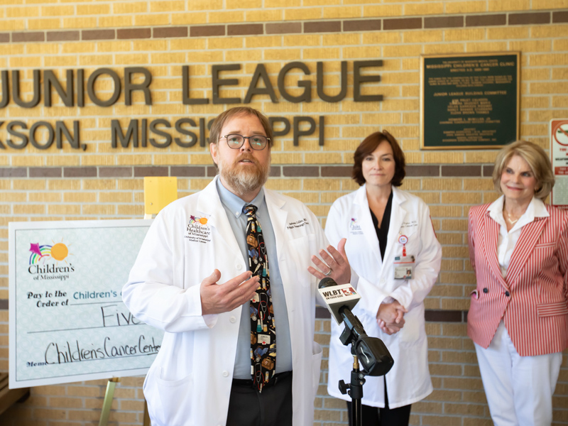 Junior League of Jackson gives $500,000 for cancer center renovation