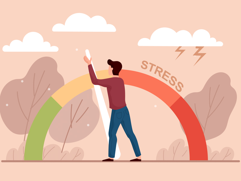 Controlling reactions to stressful situations helps to build mental resilience