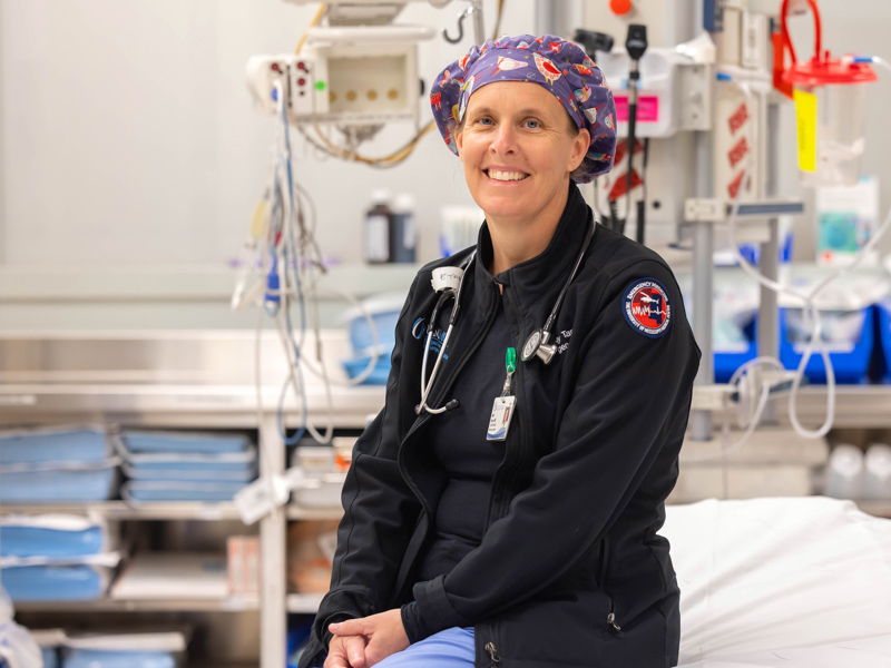 Dr. Emily Tarver is an assistant professor of emergency medicine and Adult Emergency Department nocturnist.