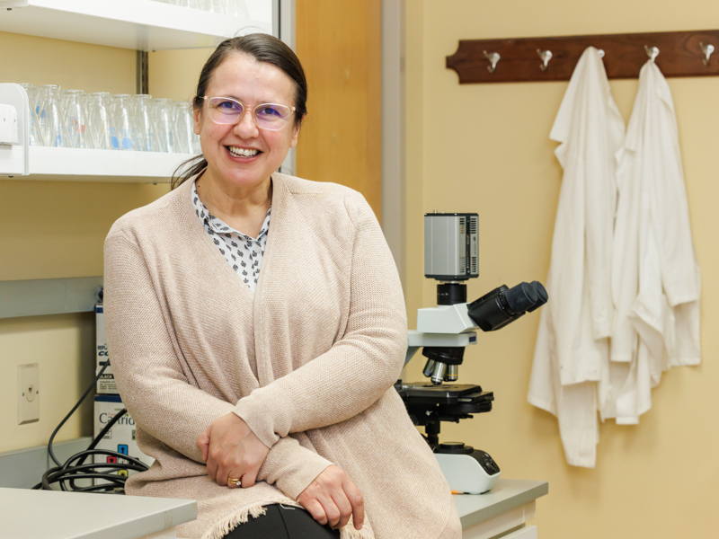 Dr. Licy Yanes Cardozo always remembers her grandmother "when something good happens in my academic life," she says. She remembers her grandmother a lot.