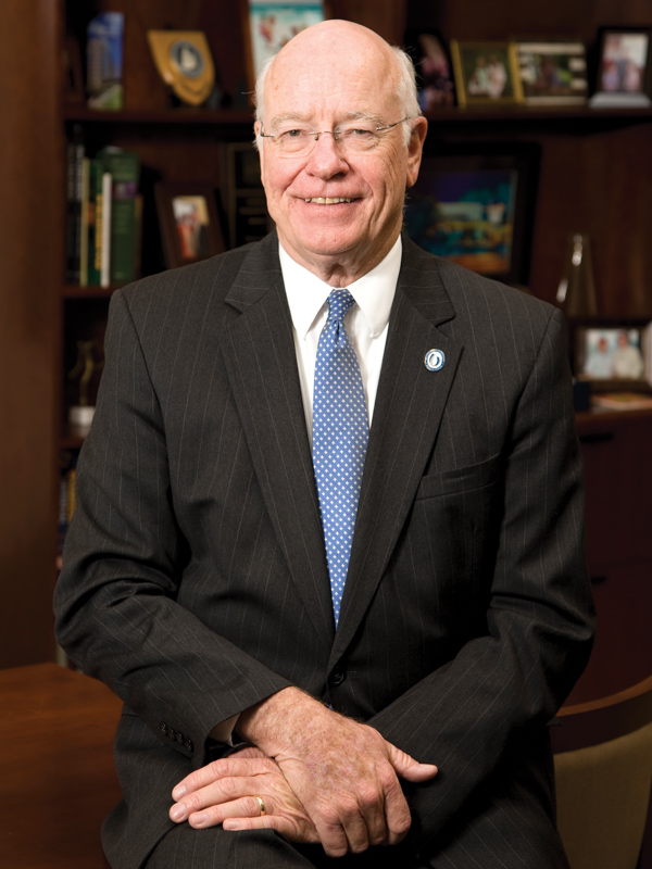 Dr. James Keeton served as vice chancellor for health affairs and dean of the School of Medicine at the University of Mississippi Medical Center from July 2009 until February 2015.