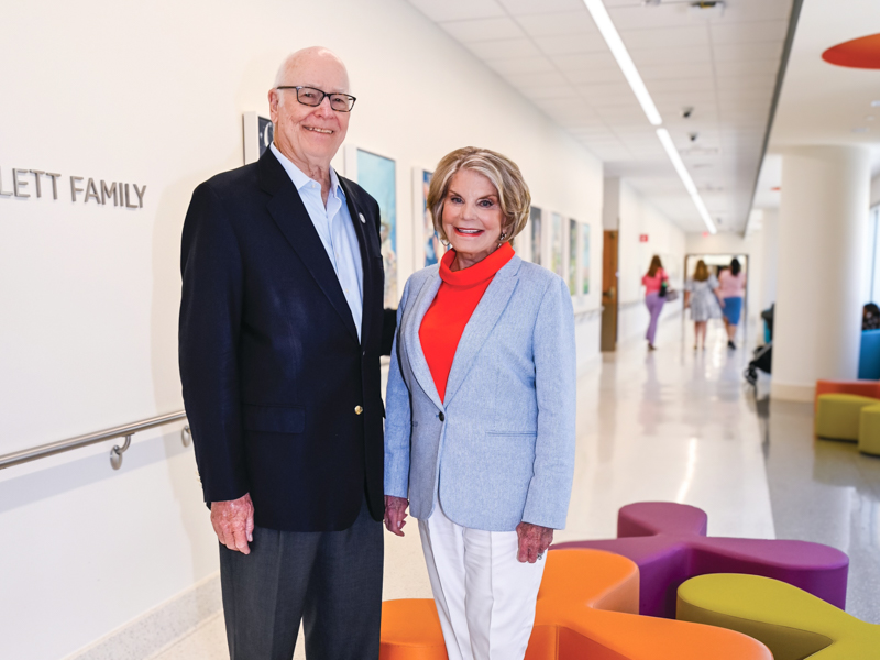 Dr. James Keeton and Suzan Thames, who often worked together to make a difference in the lives of Mississippians, will be the honorees during the inaugural Changemakers Gala on November 1 in Jackson. (Photo by Jenny Woodruff Wilson/The Northside Sun)