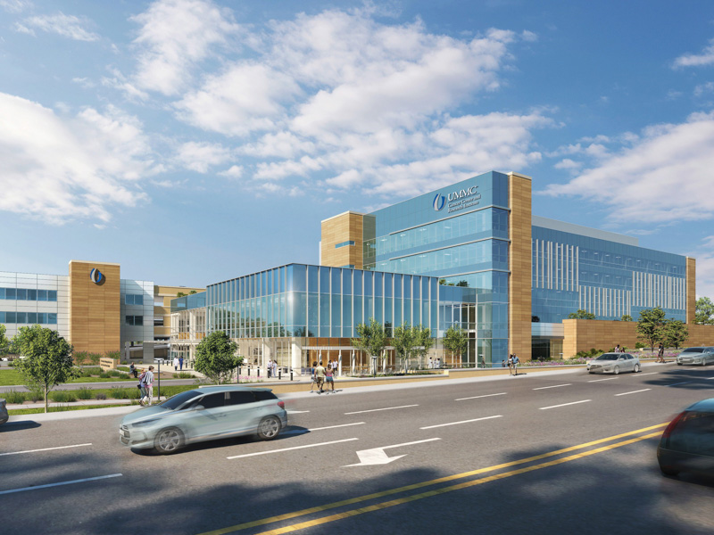 The new five-story, 250,000+ square foot facility will offer advanced care, groundbreaking research and a welcoming space to enhance patient care and access.