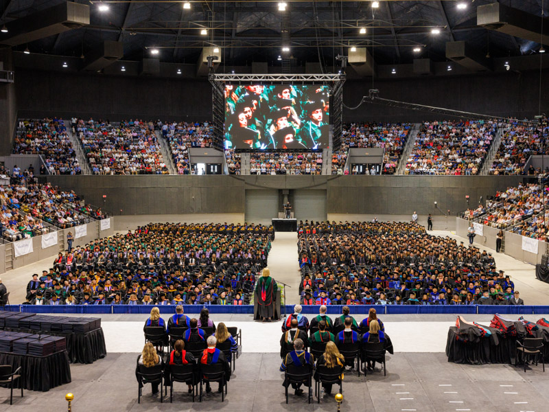 Graduates from the schools of Medicine, Dentistry, Nursing, Graduate Studies in the Health Sciences, Population Health and Health Related Professions make up the UMMC class of 2025.