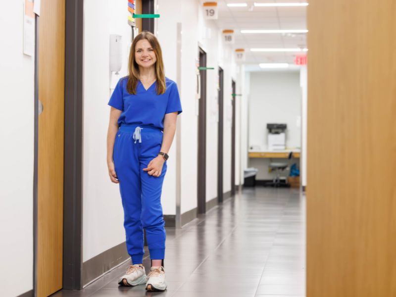 MacKenzie Maier is living her dream of working as a registered nurse after a spinal cord injury.