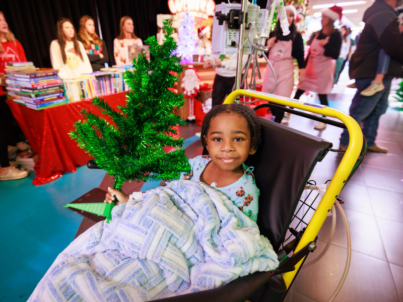 Photos: Holiday cheer lights up Children’s of Mississippi