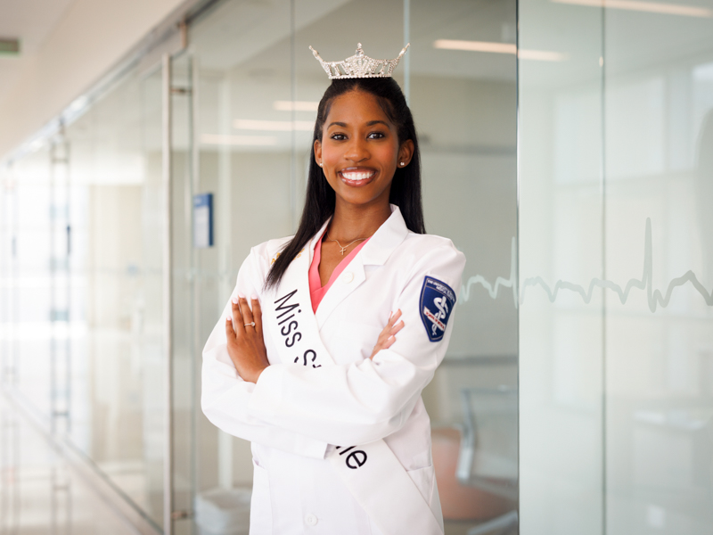 Before competing for the Miss Mississippi title, Morgan Nelson was crowned Miss Starkville 2026. She has also held the titles of Miss Vicksburg 2023 and 2025, and Miss Mississippi State University 2024, representing her communities and university throughout her pageant journey.