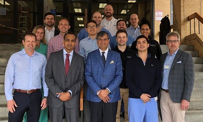 OMS and plastic surgery participated in a lecture course led by Dr. Paul Tiwana. 