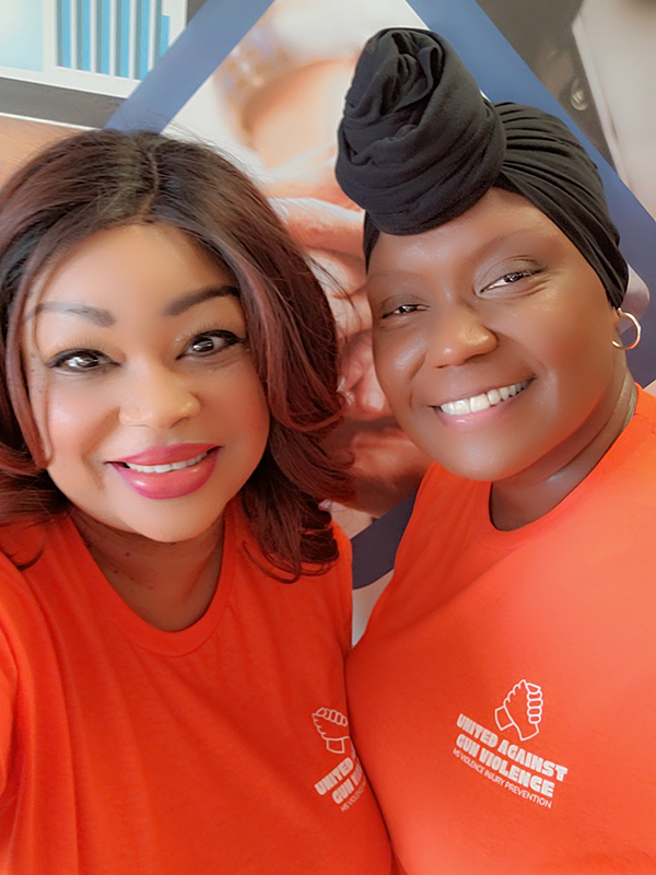 Michelle Brassfield and Johnetta