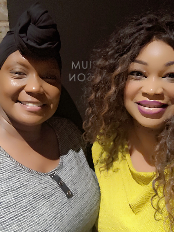 Johnnetta and Michelle Brassfield