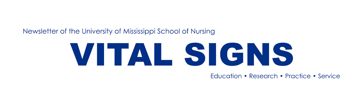 Vital Signs Newsletter, published by the School of Nursing